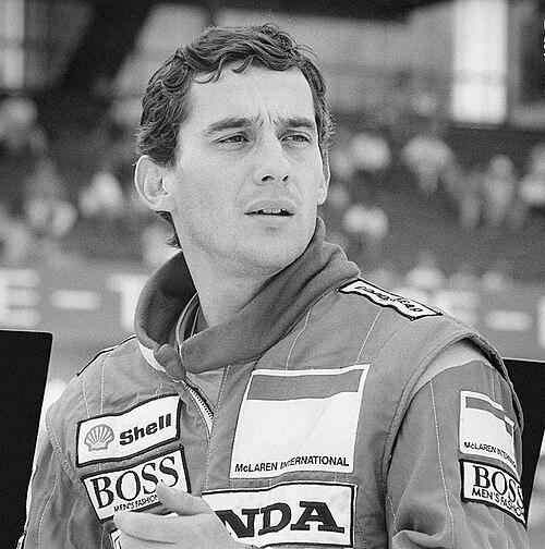 Retrato de Ayrton Senna