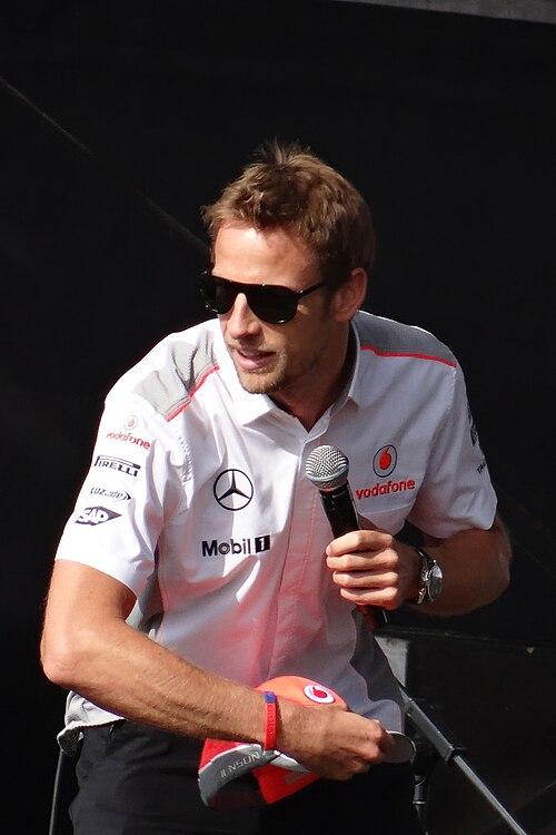 Retrato de Jenson Button