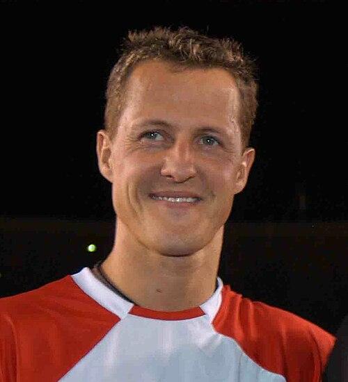 Retrato de Michael Schumacher