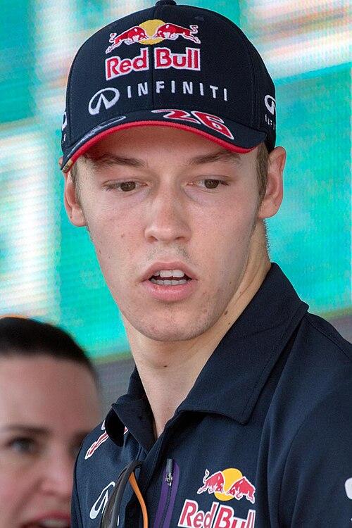 Daniil Kvyat en 2015
