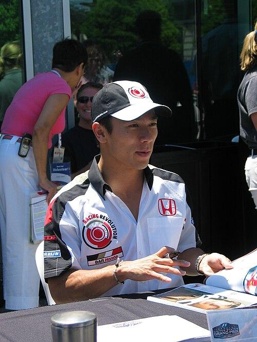 Retrato de Takuma Sato